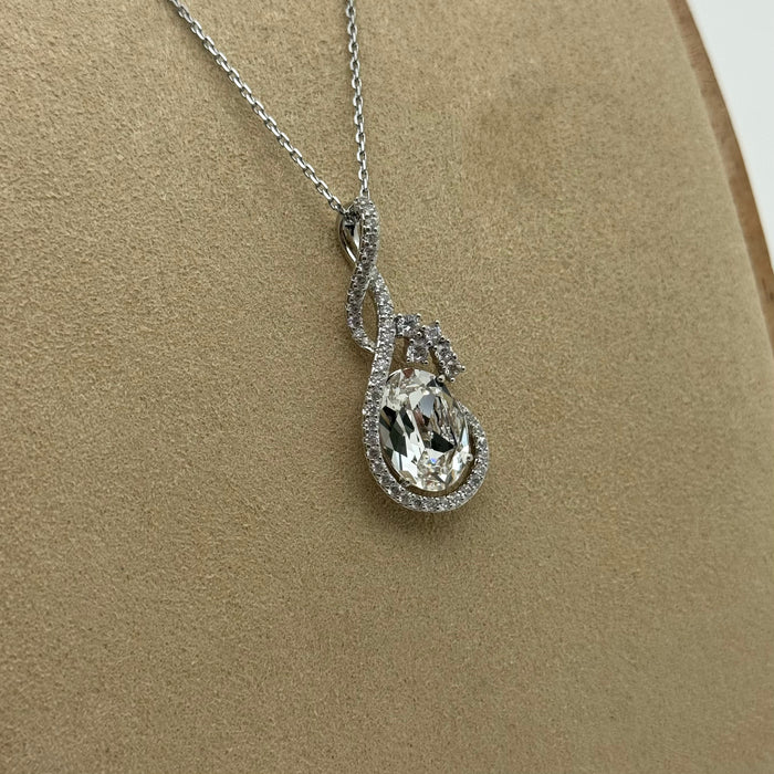 Crystal Stress Necklace By Swarovski Crystal