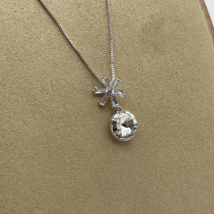 Crystal Necklace By Swarovski Crystal
