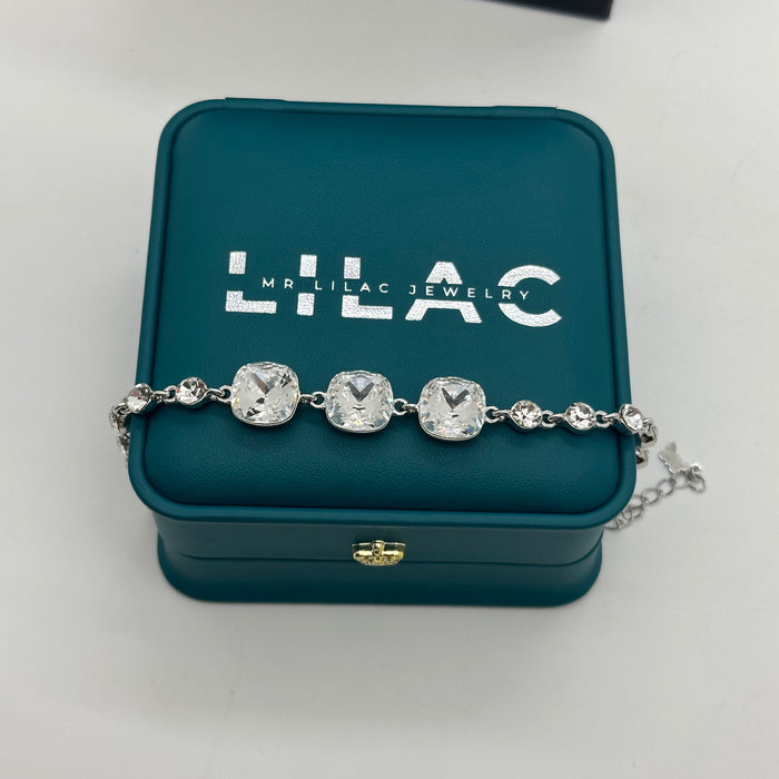 Swarovski Emerald Radiance Cushion Bracelet