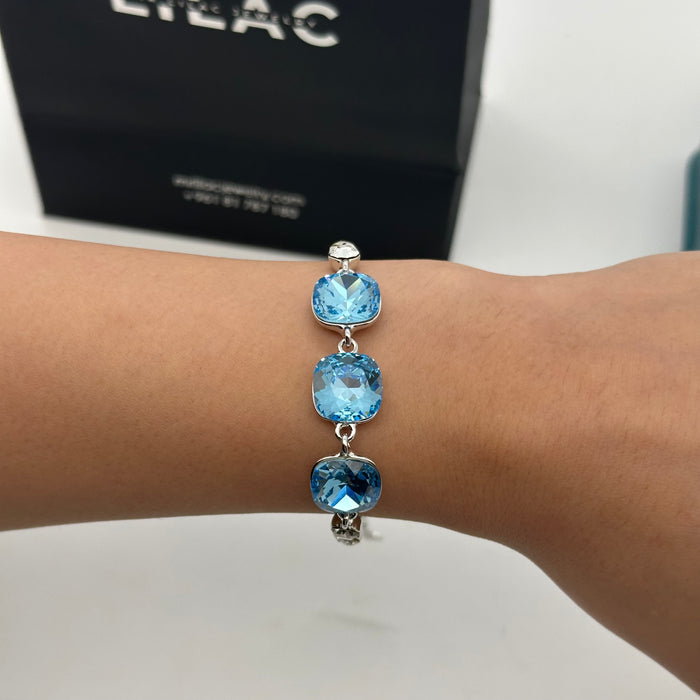 Swarovski Emerald Radiance Cushion Bracelet