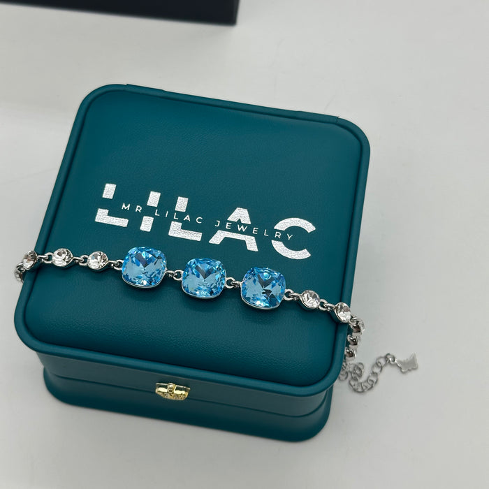 Swarovski Emerald Radiance Cushion Bracelet