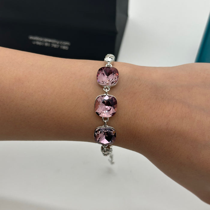 Swarovski Emerald Radiance Cushion Bracelet