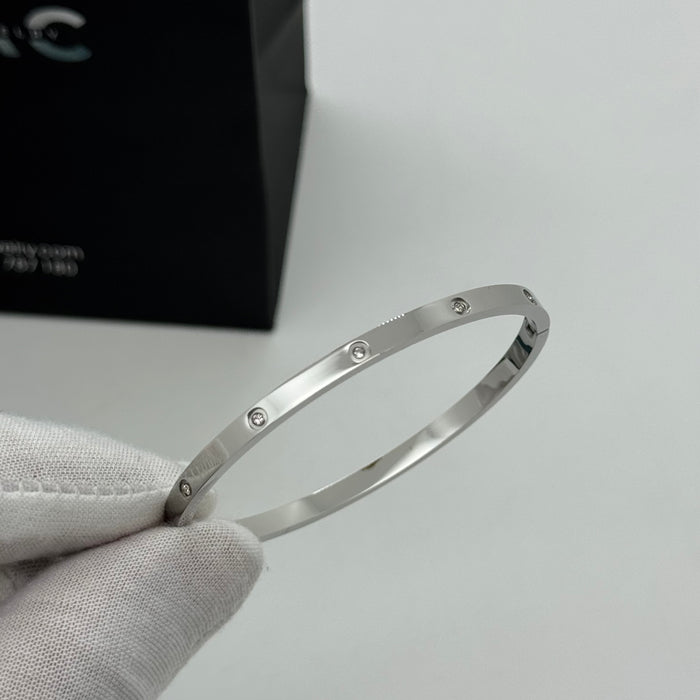 Cartier Love Small Bangle With Crystal Accents