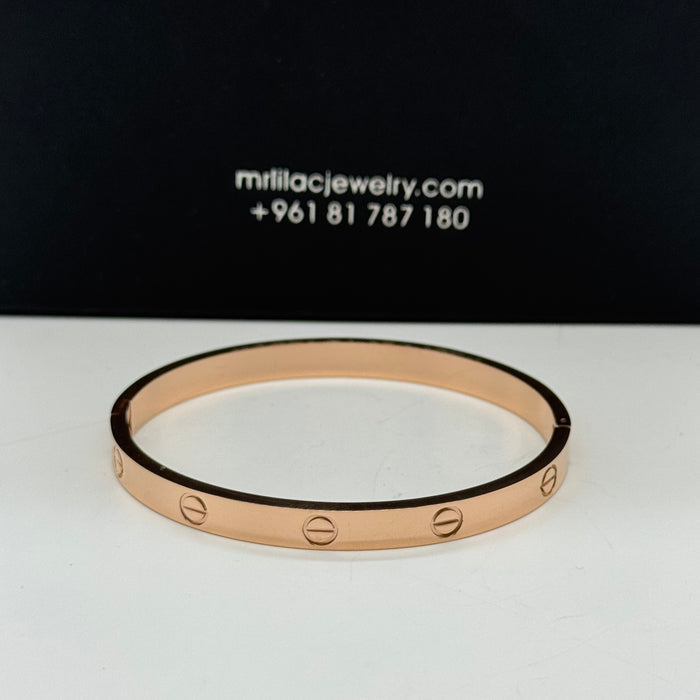 Cartier Love Large Bangle With Crystal Accents