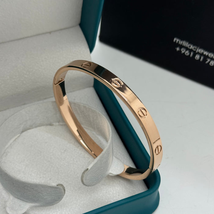 Cartier Love Large Bangle With Crystal Accents