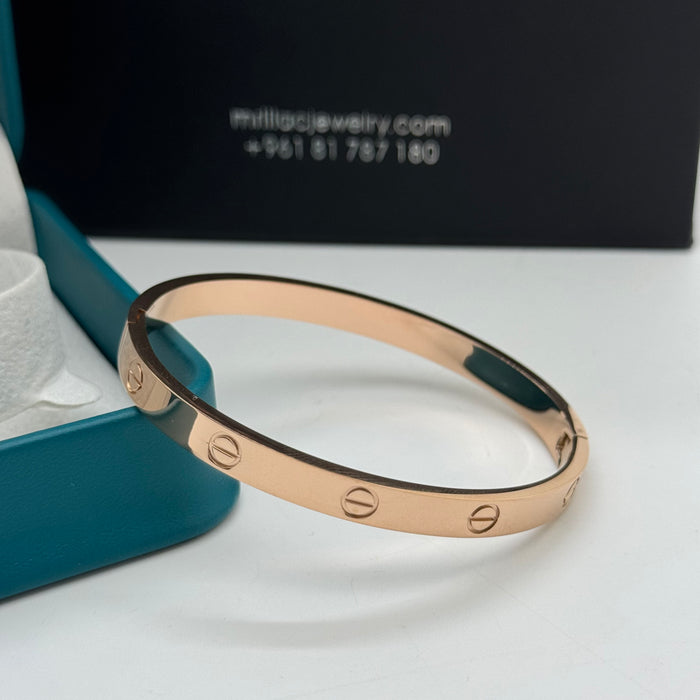 Cartier Love Large Bangle With Crystal Accents