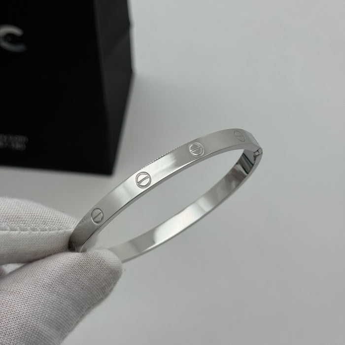 Cartier Love Large Bangle With Crystal Accents