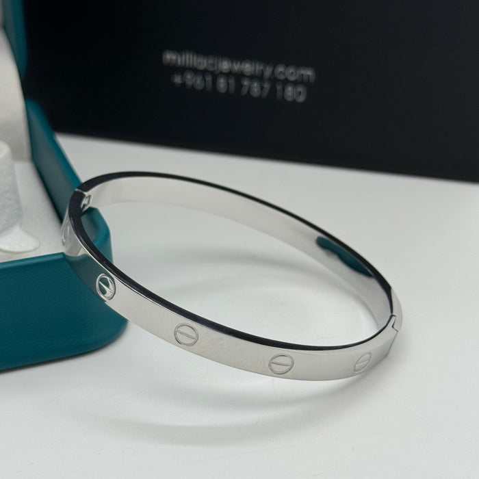Cartier Love Large Bangle With Crystal Accents