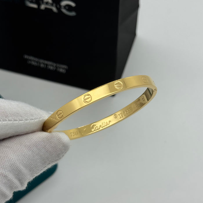 Cartier Love Large Bangle With Crystal Accents