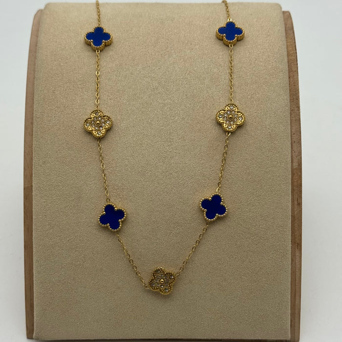 Van Cleef Gold Plated Medium Necklace