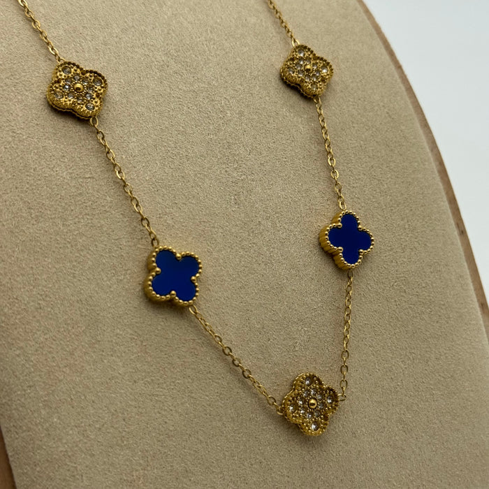 Van Cleef Gold Plated Medium Necklace