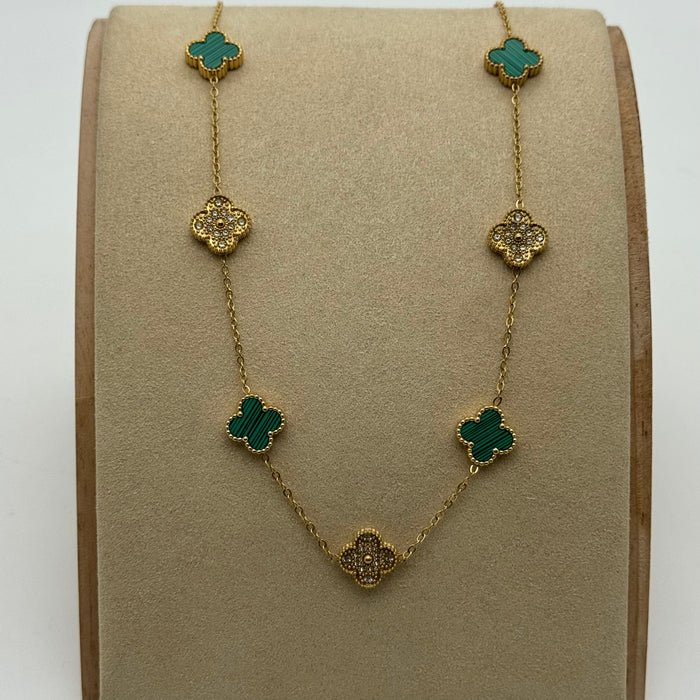 Van Cleef Gold Plated Medium Necklace