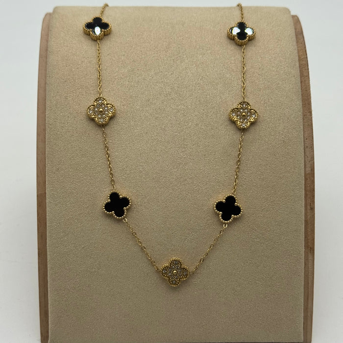 Van Cleef Gold Plated Medium Necklace