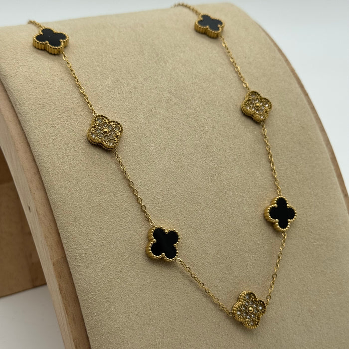 Van Cleef Gold Plated Medium Necklace