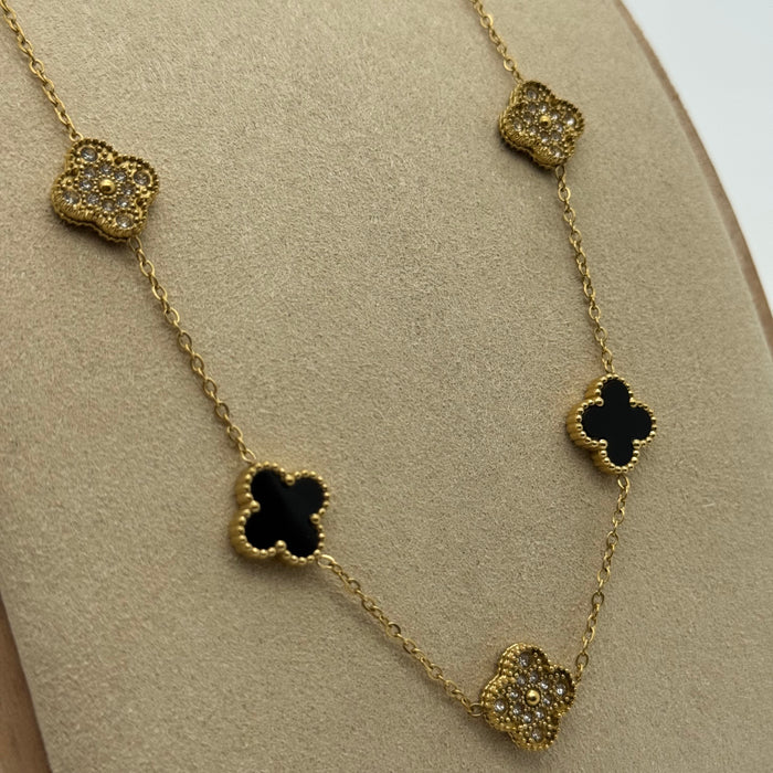 Van Cleef Gold Plated Medium Necklace