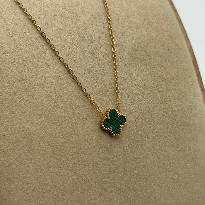 Van Cleef 13MM Gold Plated Necklace
