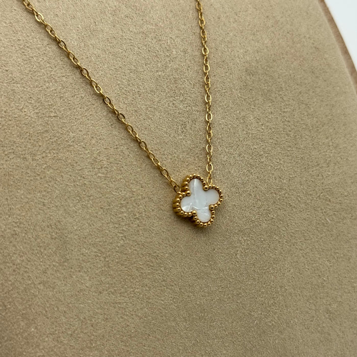 Van Cleef 13MM Gold Plated Necklace