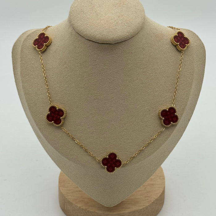 Van Cleef Classy Gold Plated Medium Necklace