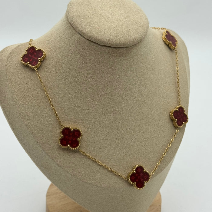Van Cleef Classy Gold Plated Medium Necklace