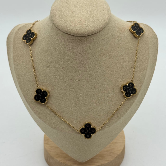 Van Cleef Classy Gold Plated Medium Necklace