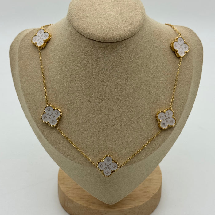 Van Cleef Classy Gold Plated Medium Necklace