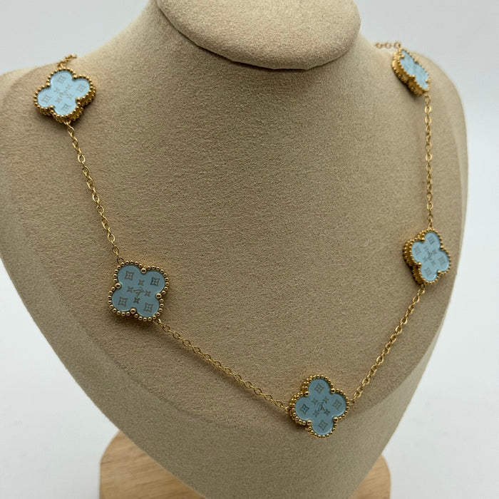 Van Cleef Classy Gold Plated Medium Necklace