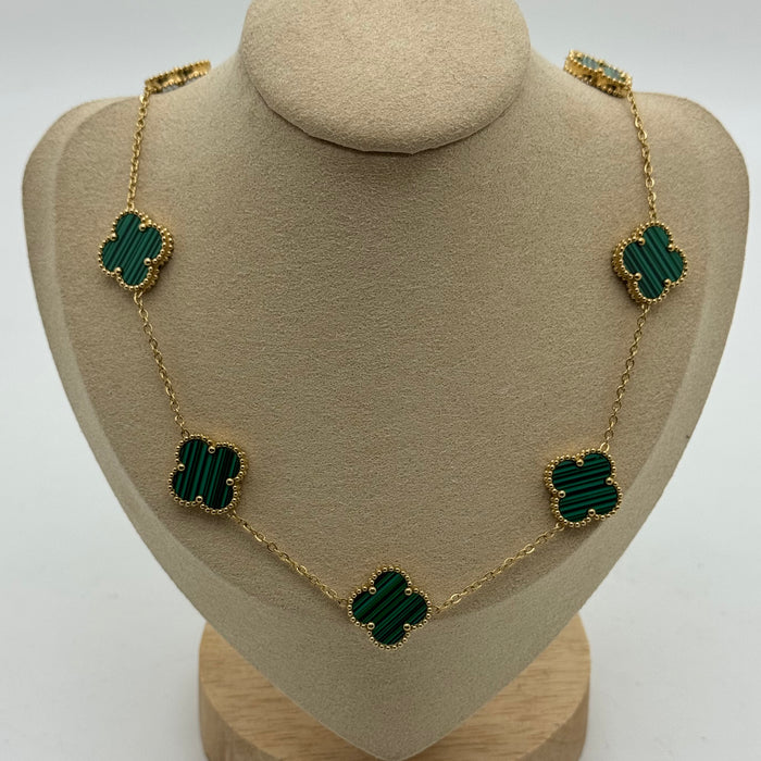 Van Cleef 15MM Gold Plated Necklace