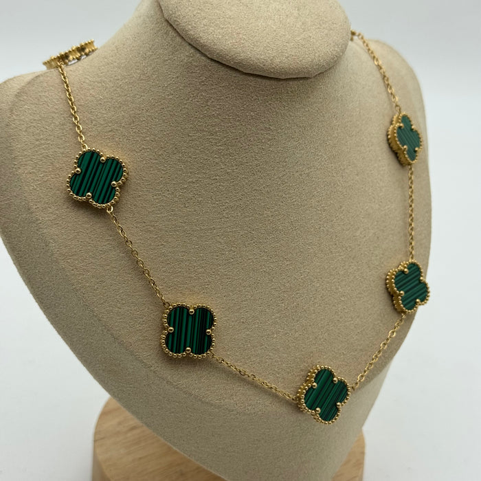 Van Cleef 15MM Gold Plated Necklace