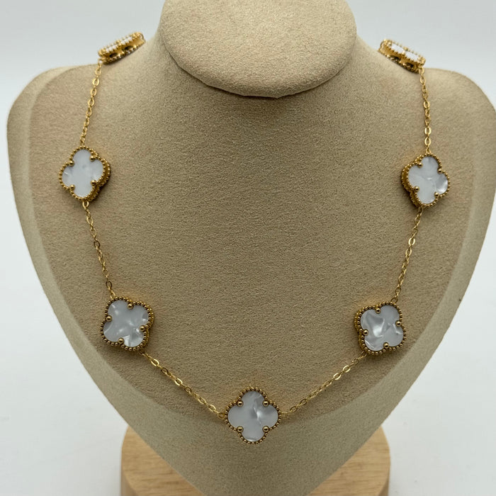 Van Cleef 15MM Gold Plated Necklace
