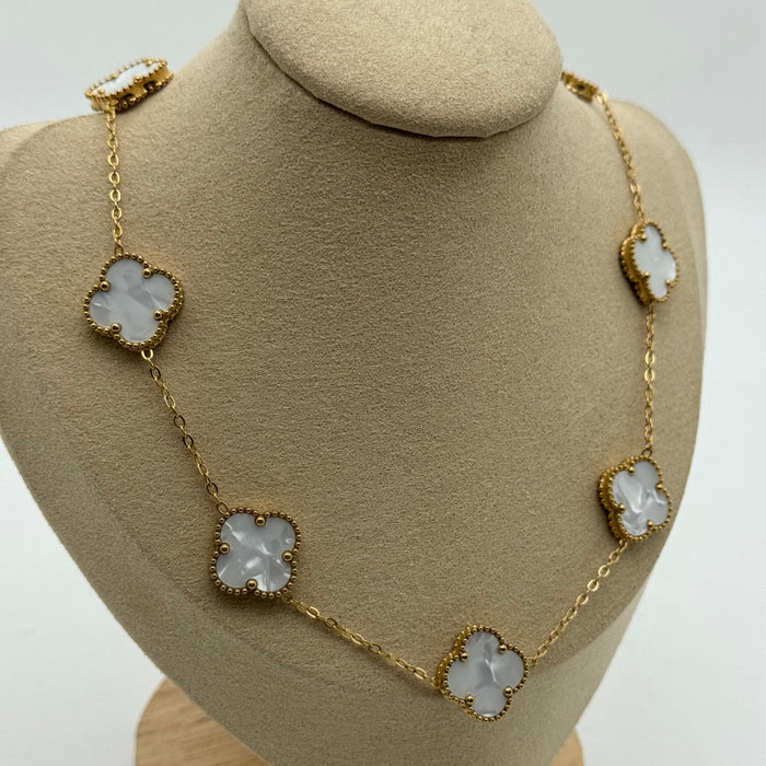 Van Cleef 15MM Gold Plated Necklace