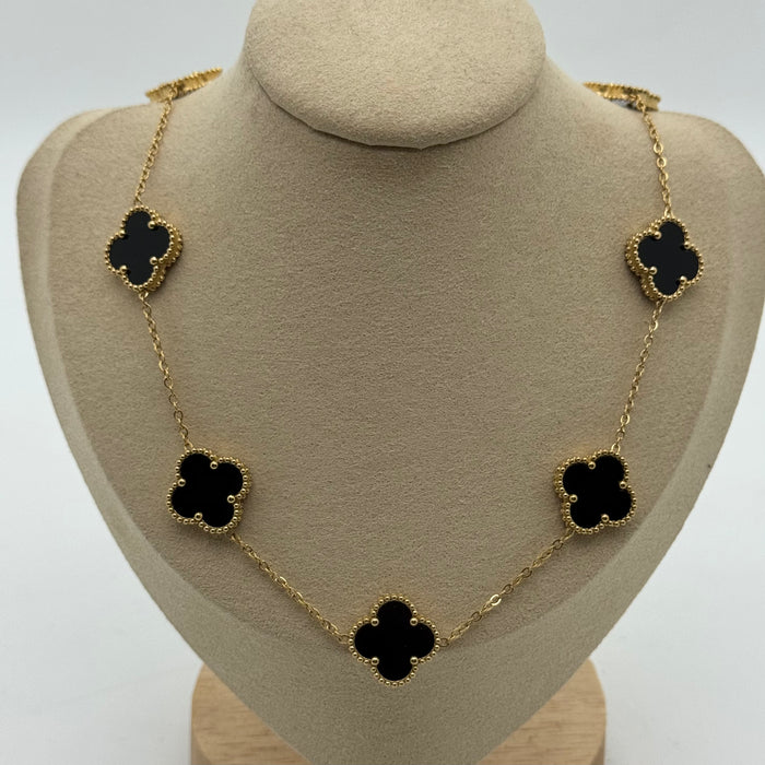 Van Cleef 15MM Gold Plated Necklace