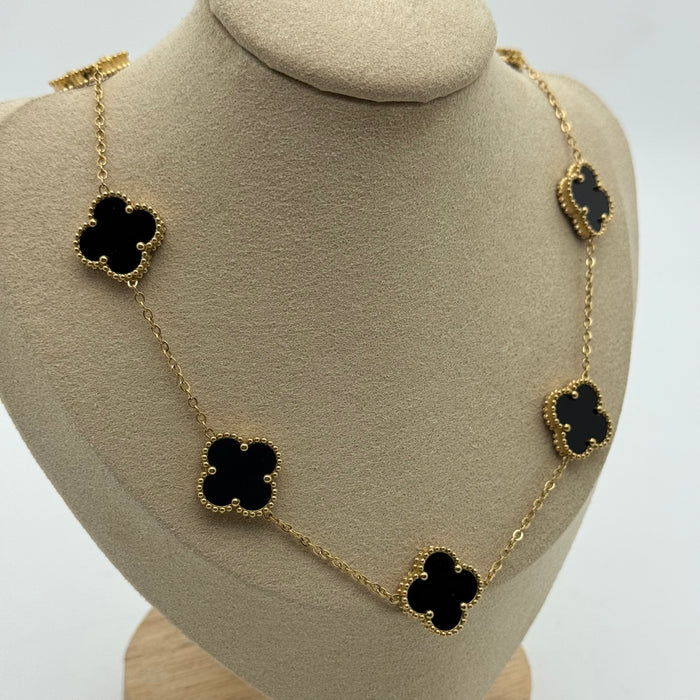 Van Cleef 15MM Gold Plated Necklace