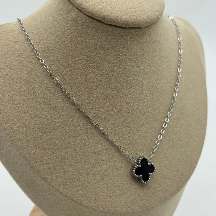 Van Cleef Silver Plated 13MM Necklace
