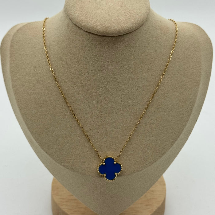 Van Cleef Gold Plated 11MM Necklace