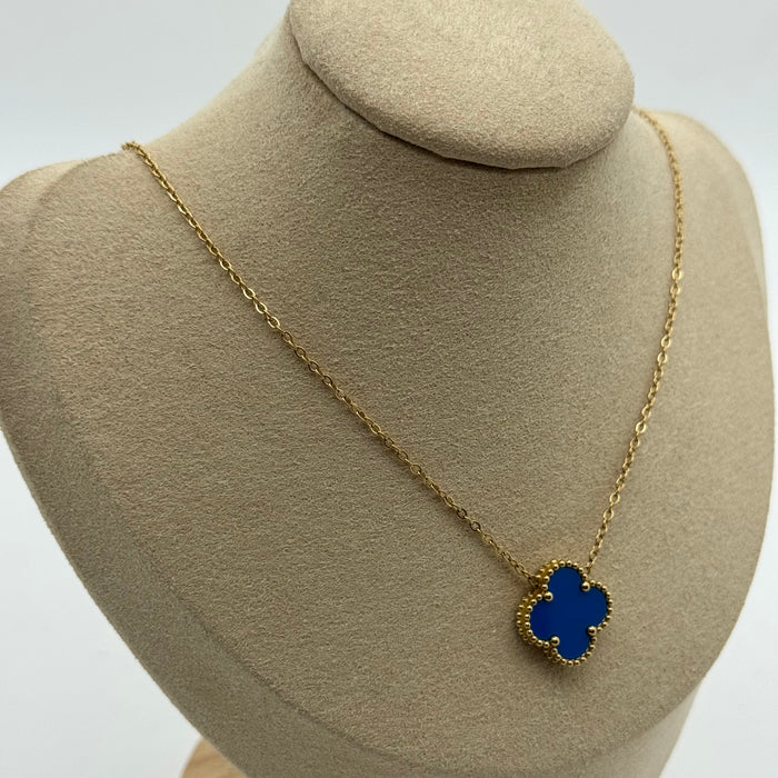 Van Cleef Gold Plated 11MM Necklace