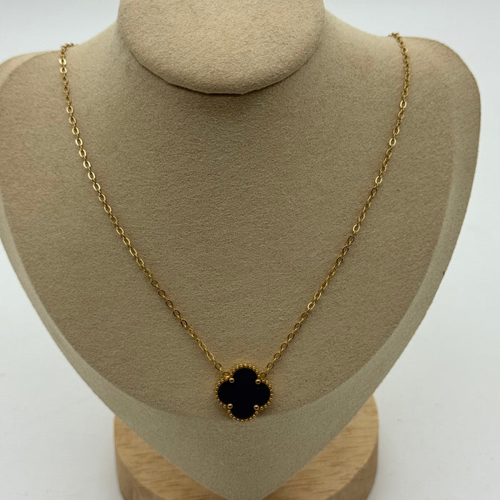 Van Cleef Gold Plated 11MM Necklace