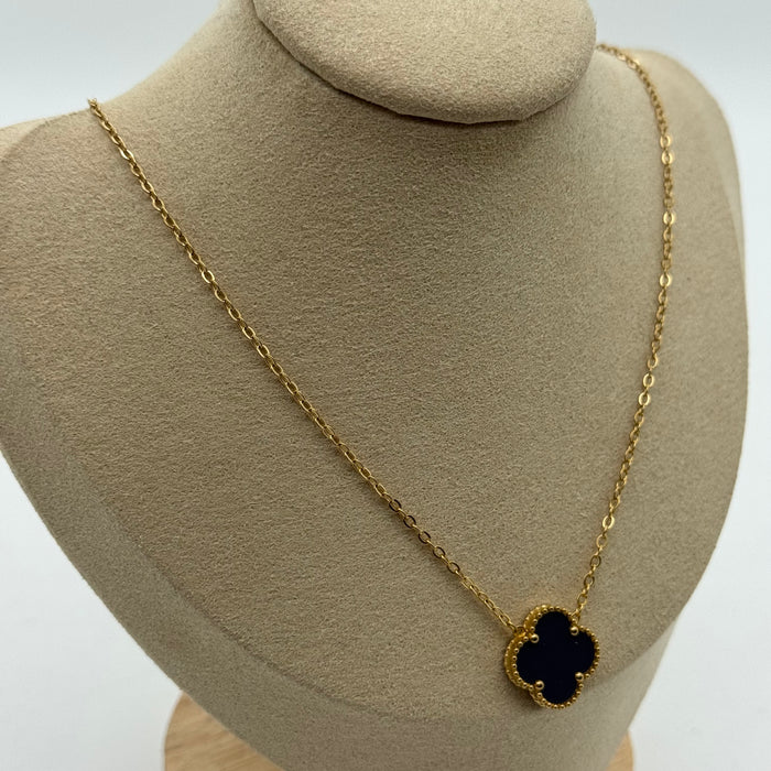 Van Cleef Gold Plated 11MM Necklace