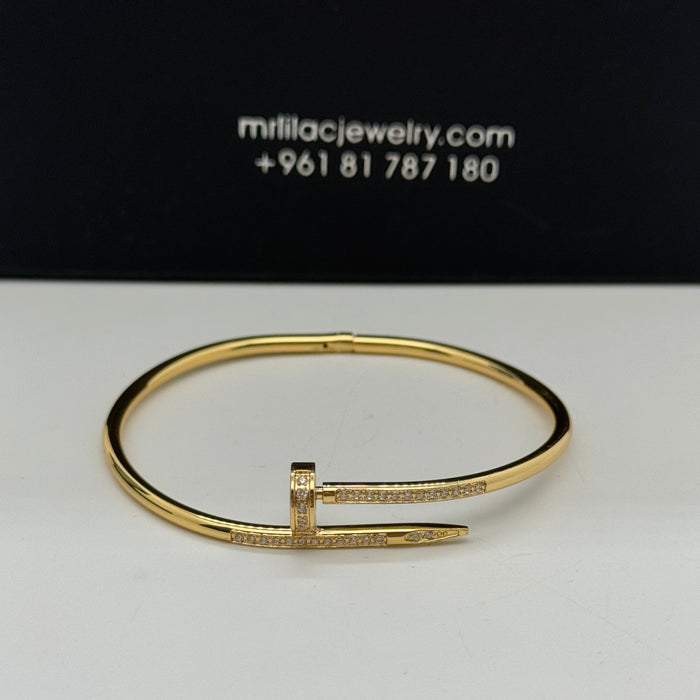 Cartier Juste Un Clou Gold Stress Small Bracelet For Women