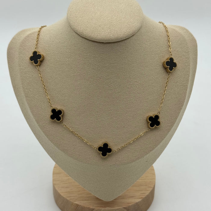 Van Cleef Gold Plated 11MM Necklace
