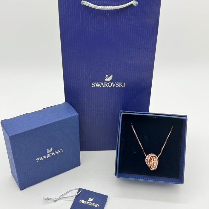 Swarovski Lifelong Heart Pendant Necklace – Rose Gold - 5419853