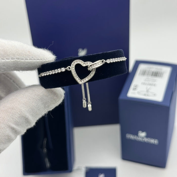 Swarovski Lovely Heart Bracelet – Adjustable Slider - 5380704