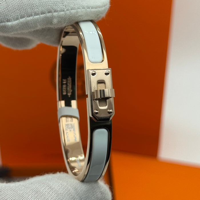 Hermès Kelly Enamel Bracelet – Gold - Silver - Rose gold tone