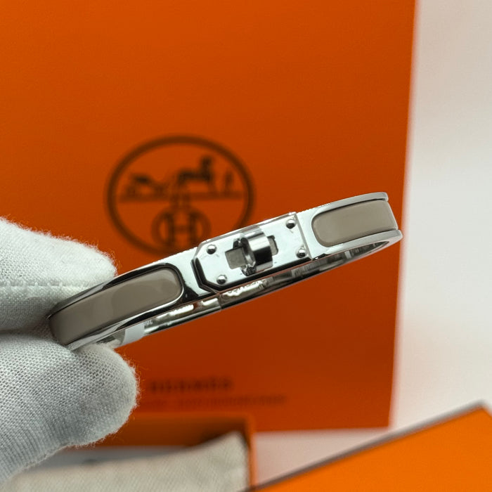 Hermès Kelly Enamel Bracelet – Gold - Silver - Rose gold tone