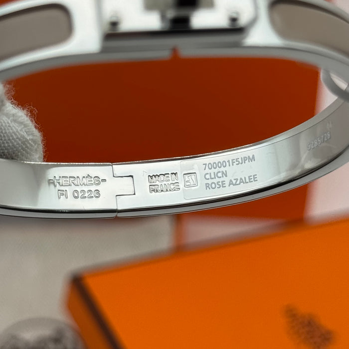 Hermès Kelly Enamel Bracelet – Gold - Silver - Rose gold tone