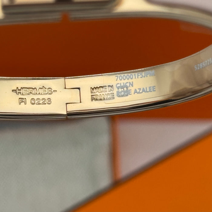 Hermès Kelly Enamel Bracelet – Gold - Silver - Rose gold tone