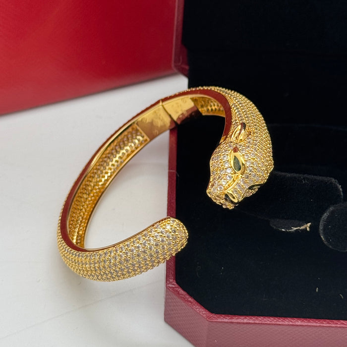 Cartier Panthère de Cartier Bracelet – Gold-Silver-Rose Gold with Pave Crystals