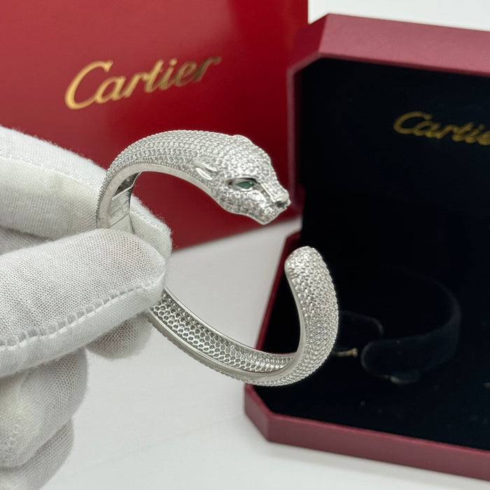 Cartier Panthère de Cartier Bracelet – Gold-Silver-Rose Gold with Pave Crystals