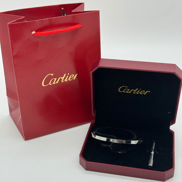 Cartier Love Bracelet – Gold - Silver & Rose Gold Plated with Screwdriver
