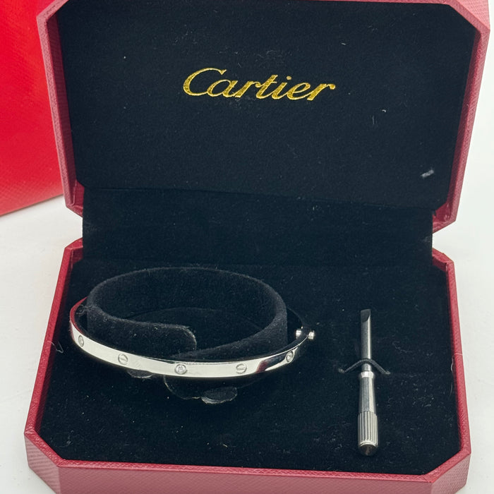 Cartier Love Bracelet – Gold - Silver & Rose Gold Plated with Screwdriver