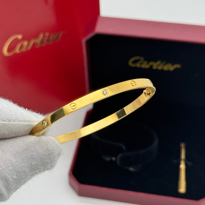Cartier Love Bracelet – Gold - Silver & Rose Gold Plated with Screwdriver